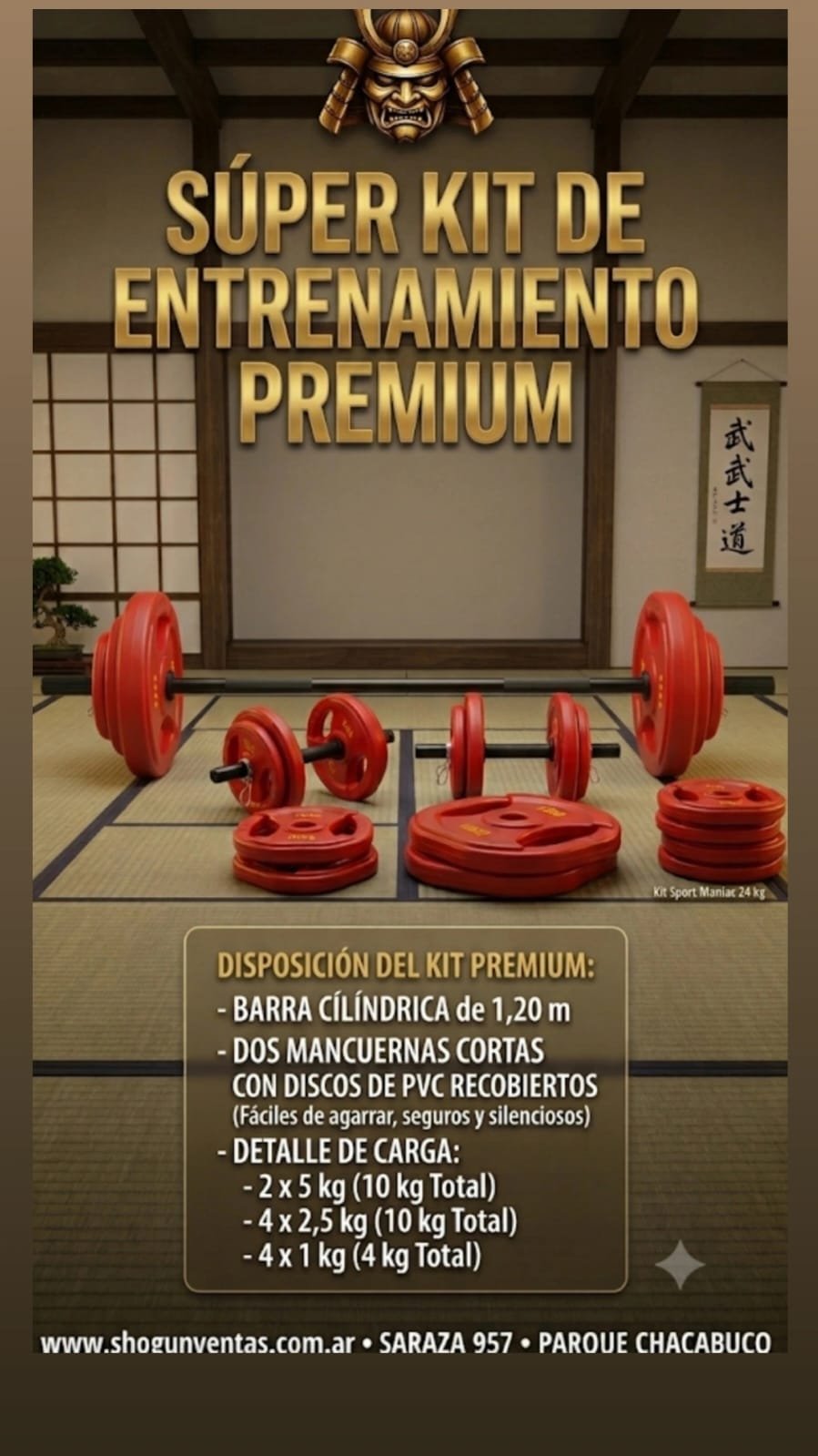 SUPER KIT DE ENTRENAMIENTO