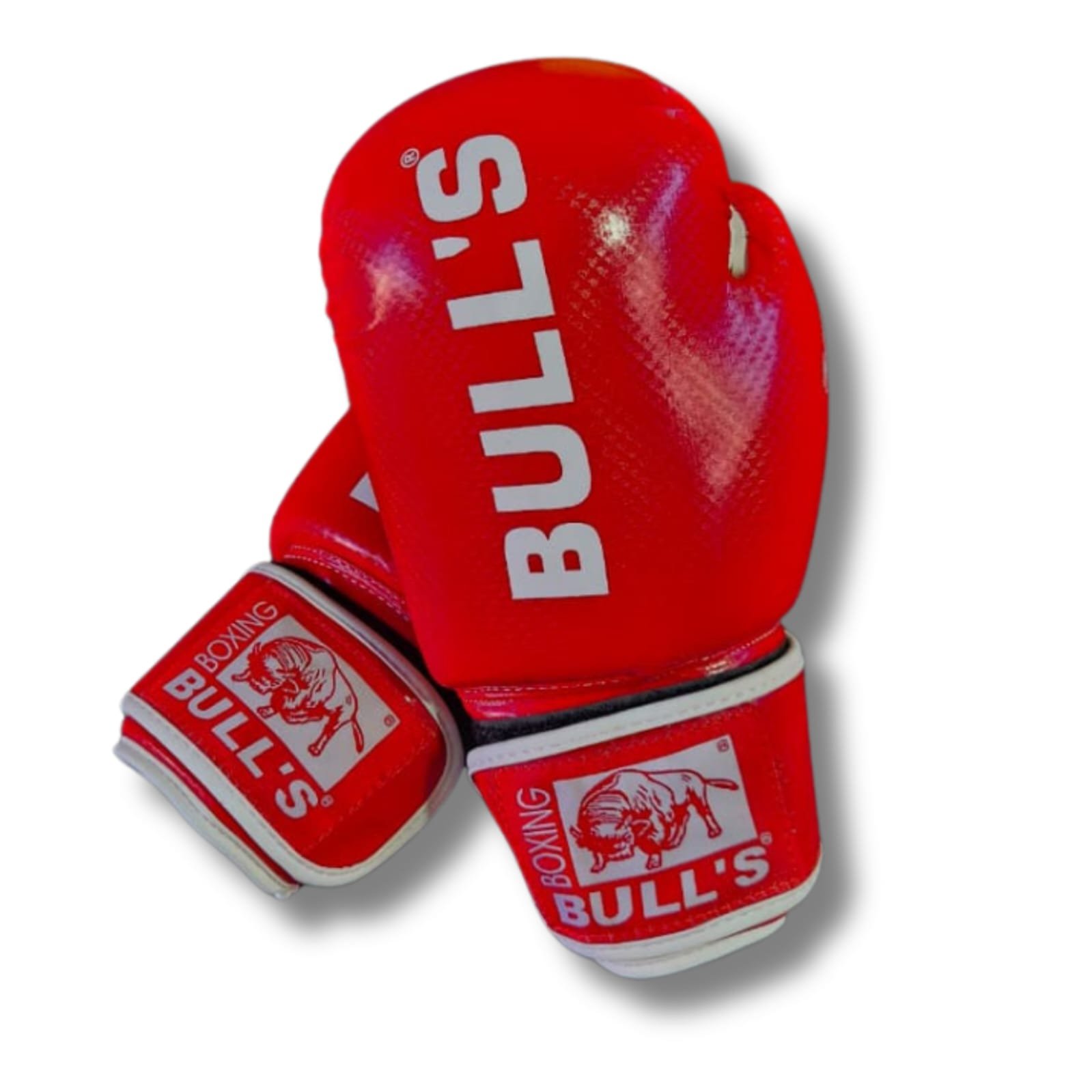 GUANTE BULLS IMPORTADO TERMOMOLDEADO ESPECIAL PARA KICK BOXING, BOXEO Y DEPORTES DE COMBATE 