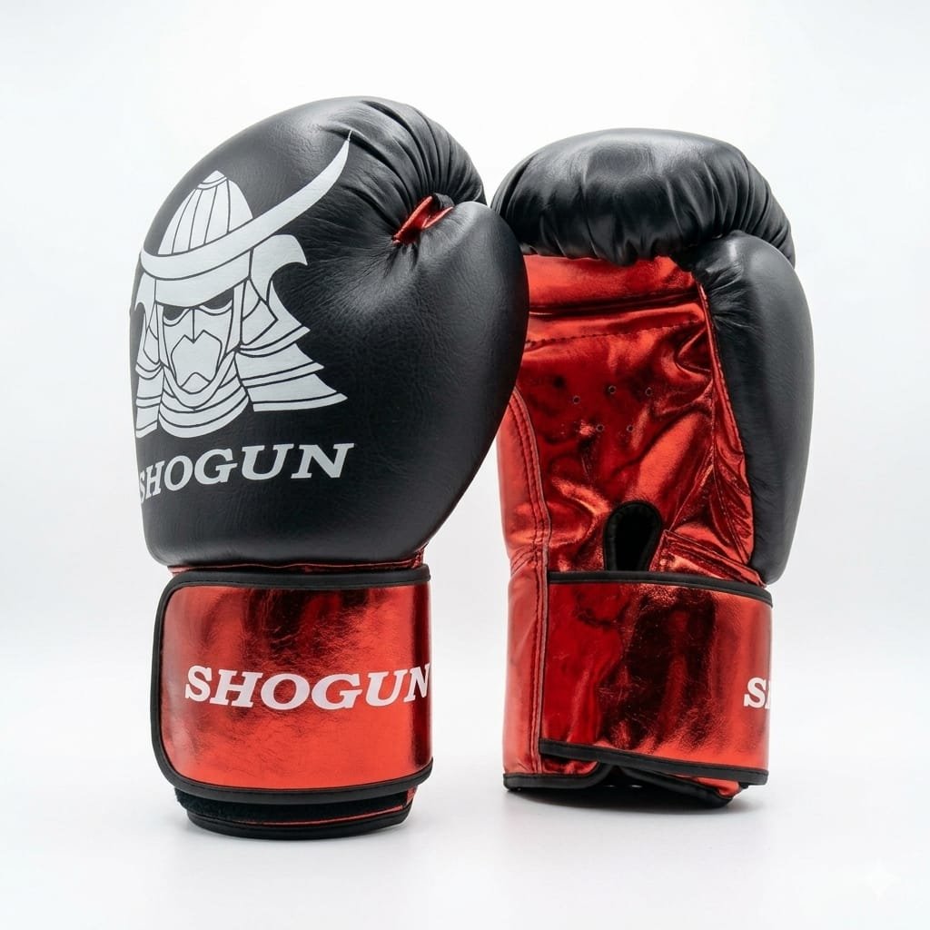Guante De Boxeo,  Sogun Modelo Black Gold/12oz Termomoldeado