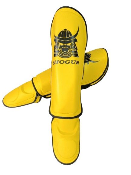 Low Kick Shogun  , tibia y empeine para deportes de contacto AMARILLO Shogun - Shogun Ventas