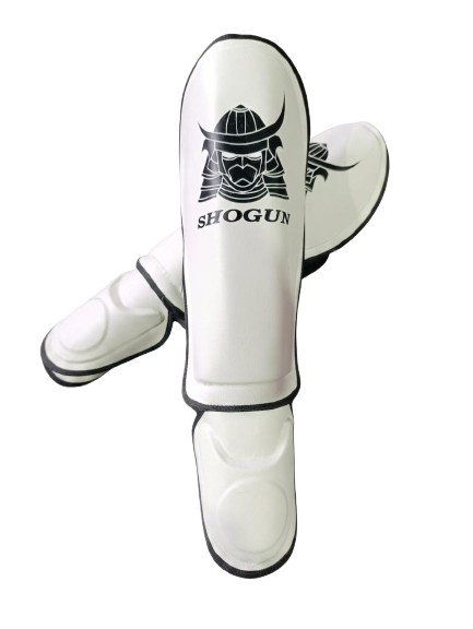 Low Kick Shogun  , tibia y empeine para deportes de contacto BLANCO Shogun - Shogun Ventas