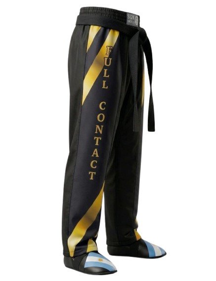 PANTALON FULL CONTACT ORIGINAL RASO CINTURA ELASTIZADO EDICION LIMITADA SHOGUN Shogun - Shogun Ventas